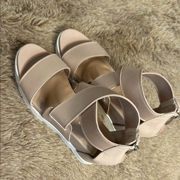 Steven By Steve Madden Strapped Wedge Sandals - Picture 9 of 11